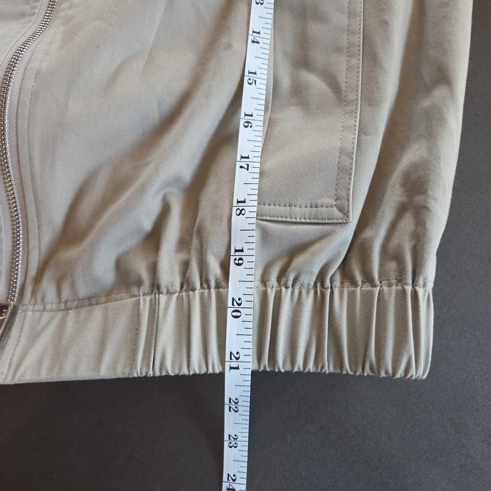 Rails York Zip Up Jacket Size XS NWT $288 Taupe - Picture 11 of 12